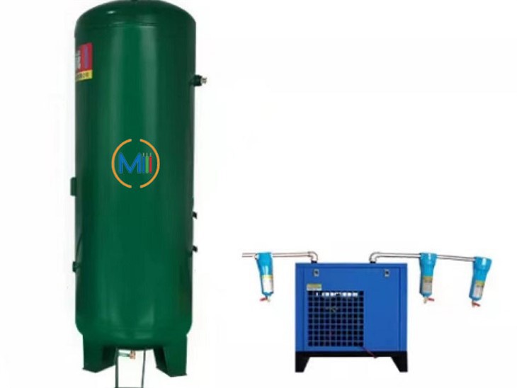 air tank and freeze dryer